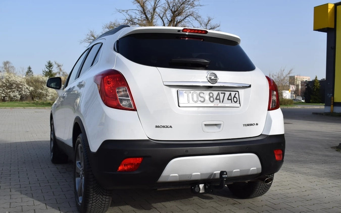 Opel Mokka cena 46700 przebieg: 126000, rok produkcji 2013 z Nisko małe 466